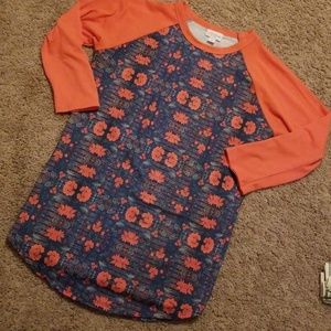 Lularoe Randy Baseball Tee